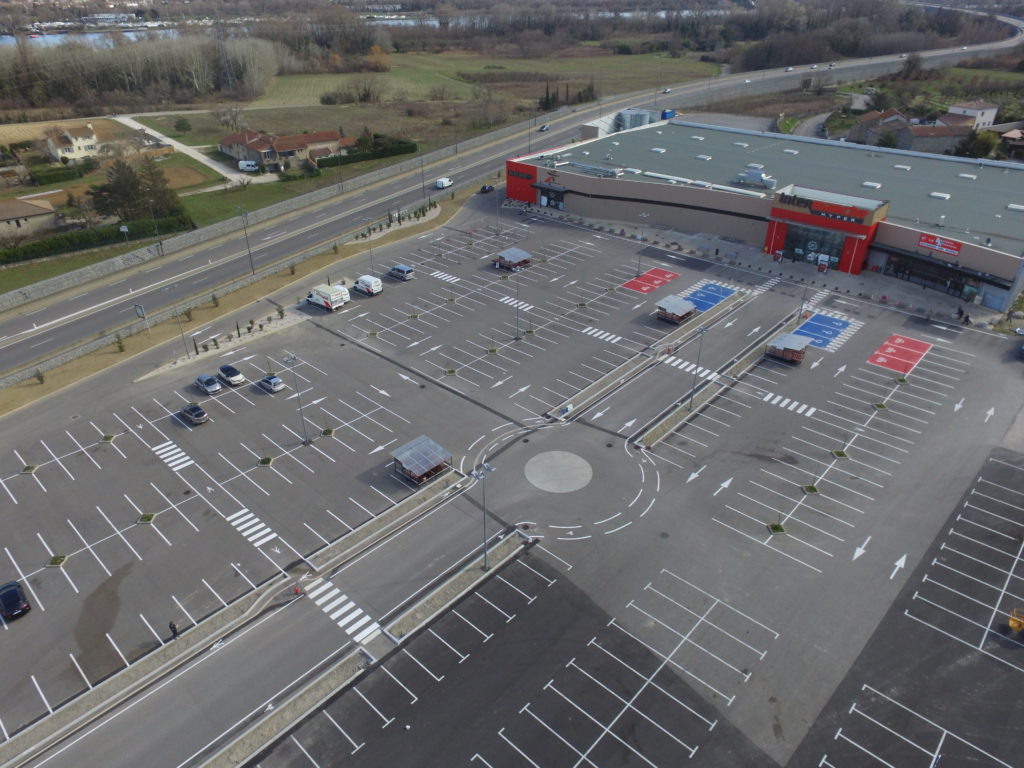 realisations grande distribution drome ardeche
