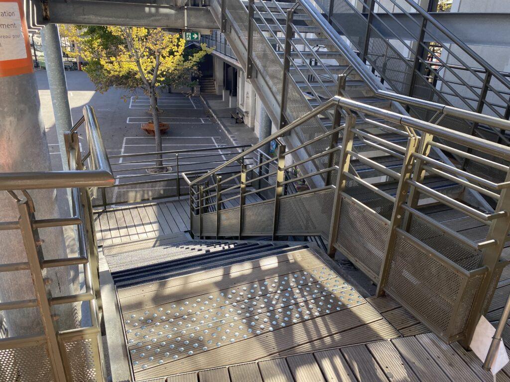 Mise en accessibilité d’escaliers extérieurs d’un Collège en Drôme et Ardèche