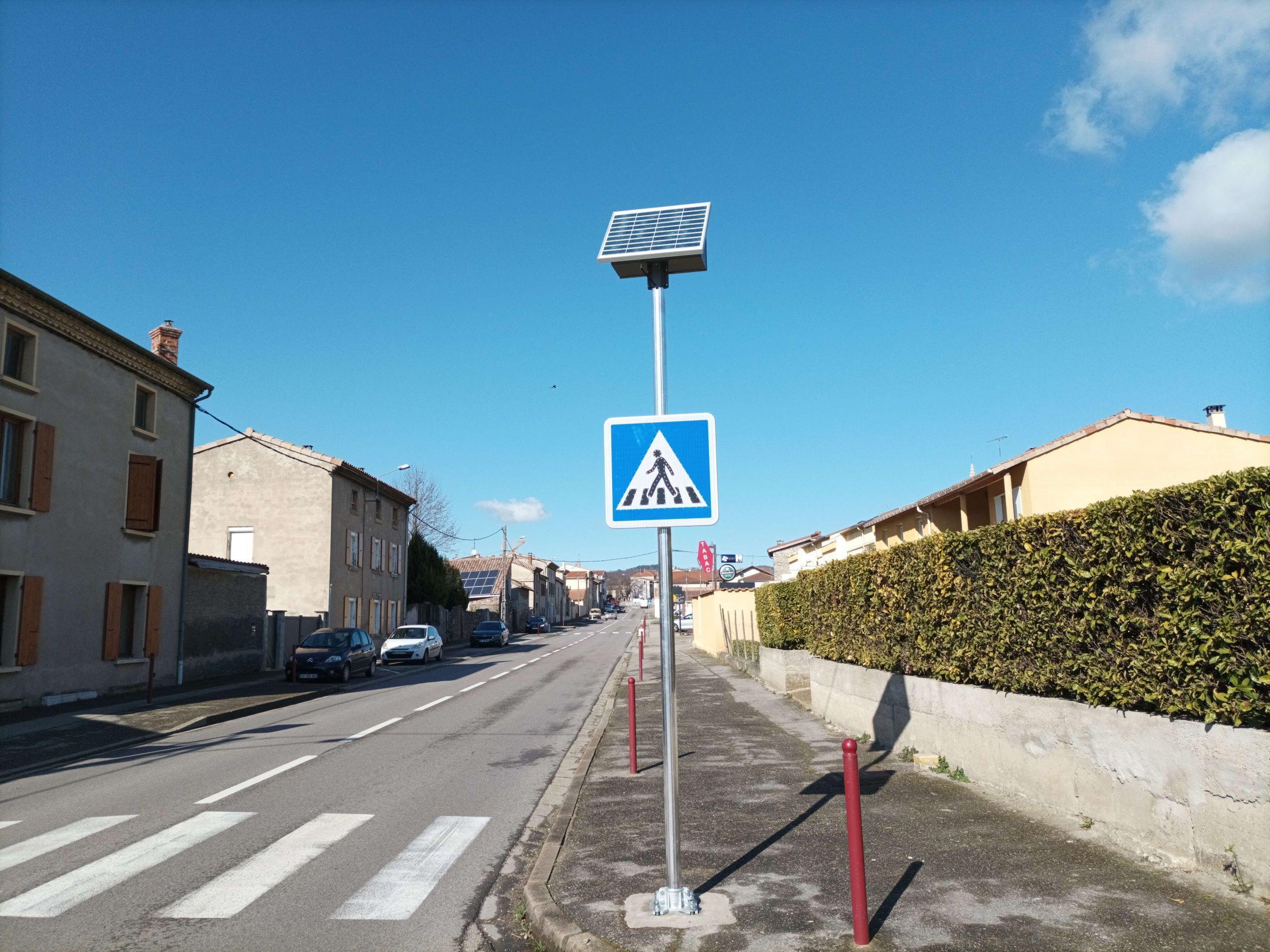 signalisation verticale en Drôme et en Ardèche